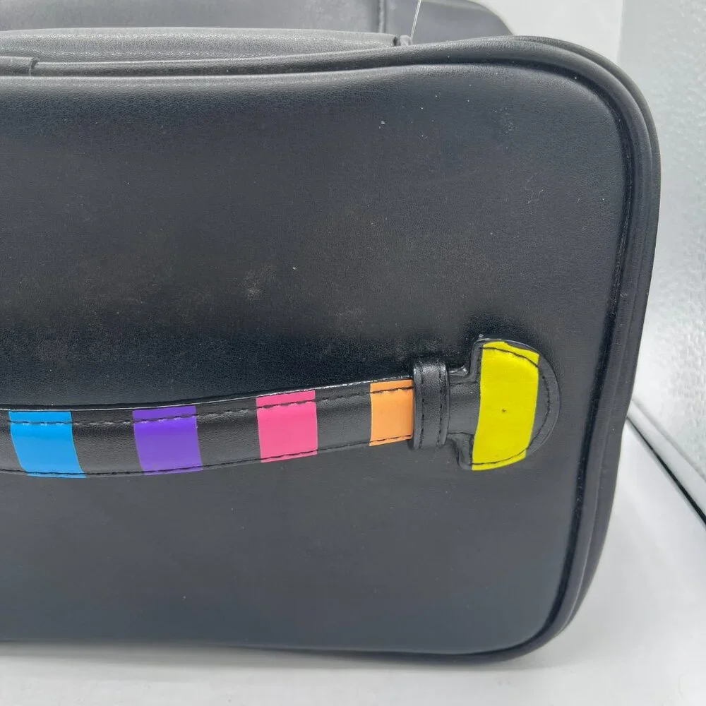 Victoria's Secret Rainbow Logo Makeup Case NWT